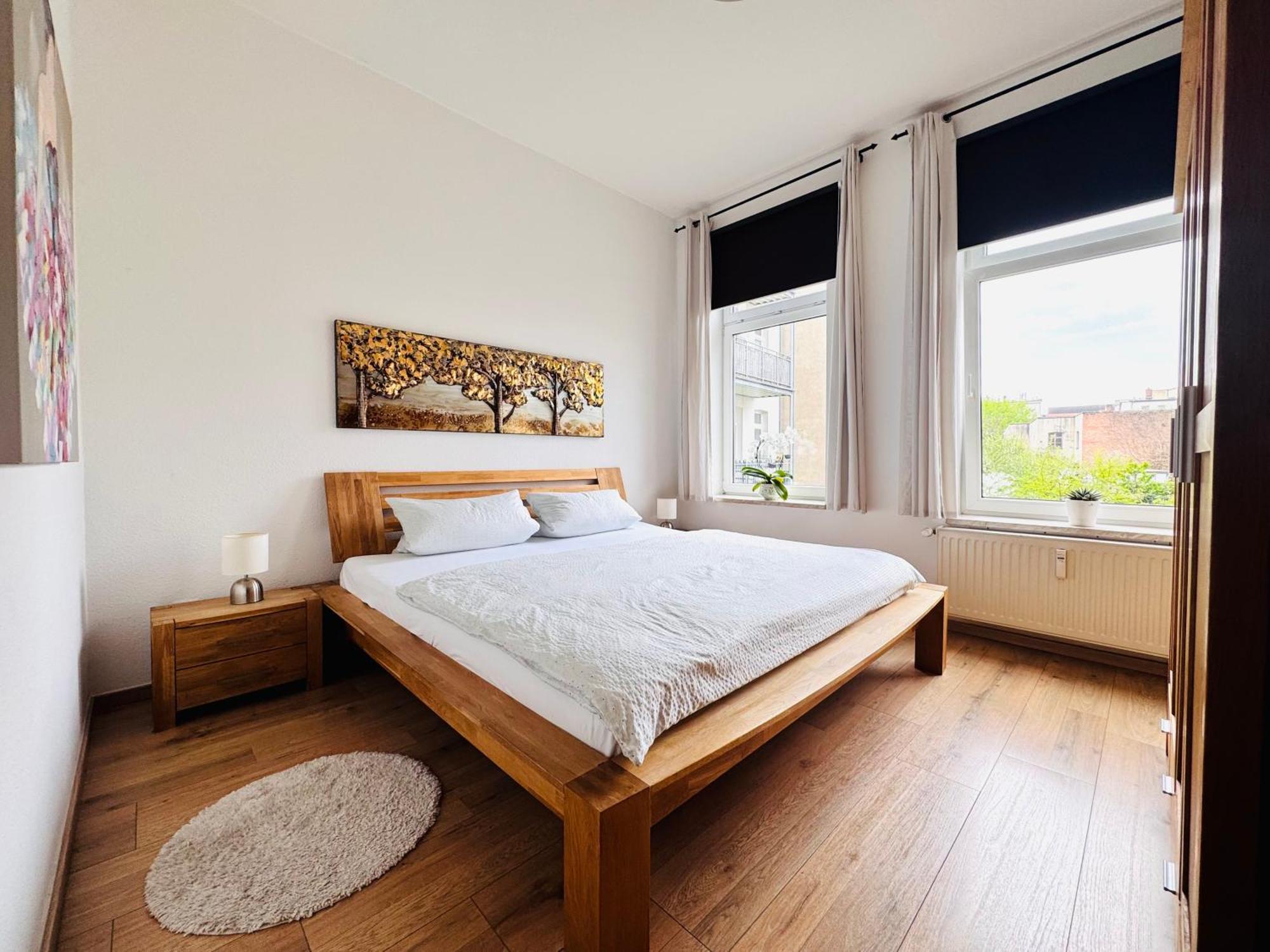 Attraktive Wohnung Im Schoenen Hinterhof シュヴェリーン エクステリア 写真
